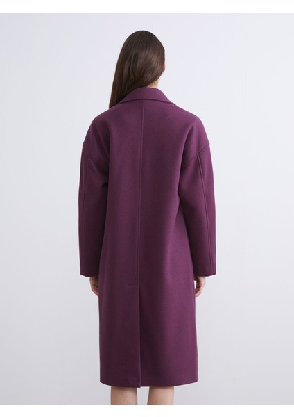 Yeni Sezon Kruvaze Yaka Kadın Kaşe Kaban indirimleri