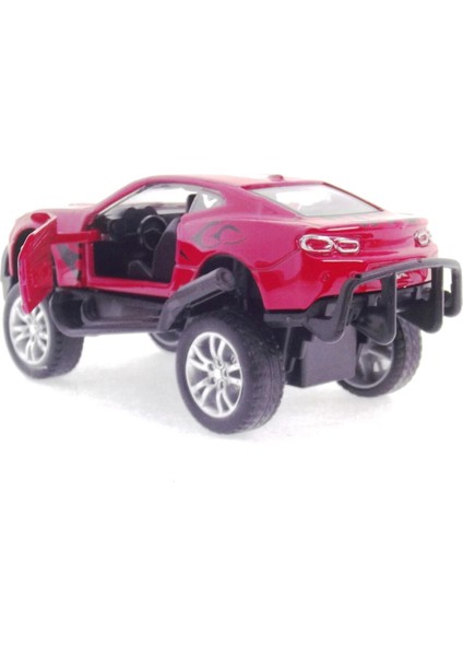 Die Cast Çek Bırak Kırmızı Arazi Aracı modelleri