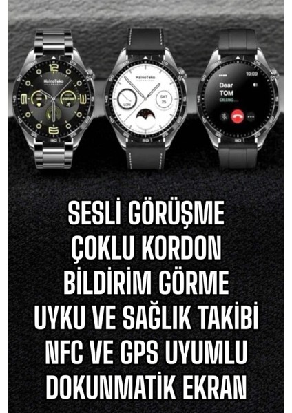 Akıllı Saat Titreşimli Amoled Ekran Uyku ve Sağlık Takibi Sesli Görüşme fiyatları