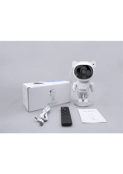 Çocuklara Özel Projeksiyon Astronot Lamba Speaker Sevimli fiyatları