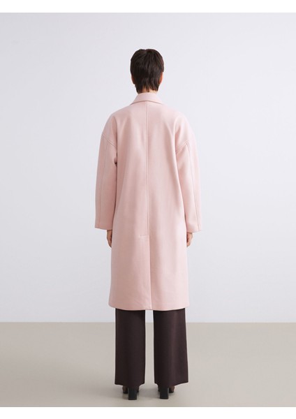 Yeni Sezon Kruvaze Yaka Kadın Kaşe Kaban indirimleri