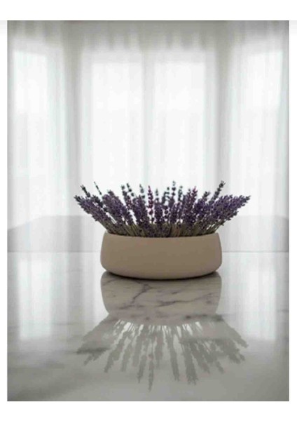 Modern Dekoratif Kase, Minimalist Tasarım, Sade Beyaz-Bej Büyük Kase 17X17 fiyatları