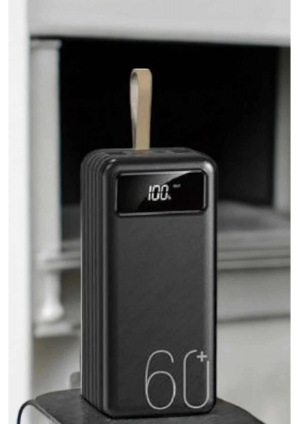 Powerbank 60.000 Mah 4 Portlu Uzun Şarj Süreli Dijital Göstergeli modelleri