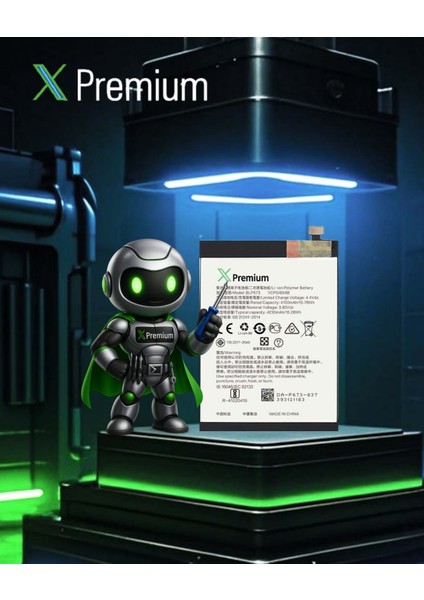 Xpremium Oppo A7 Uyumlu Batarya Pil Süper Yüksek Kalite 4230 Mah BLP673 modelleri