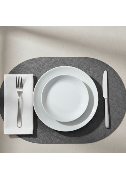 2 Adet Deri Amerikan Servis Tam Oval 33X44 cm indirimleri