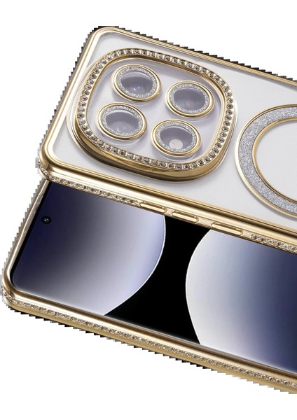 Xiaomi Redmi Note 14 Pro 4g Joke Simli Magneticsafe Kılıf - GOLD-(5796) - MCT8260-4931 fiyatları