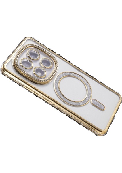 Xiaomi Redmi Note 14 Pro 4g Joke Simli Magneticsafe Kılıf - GOLD-(5796) - MCT8260-4931 fırsatları
