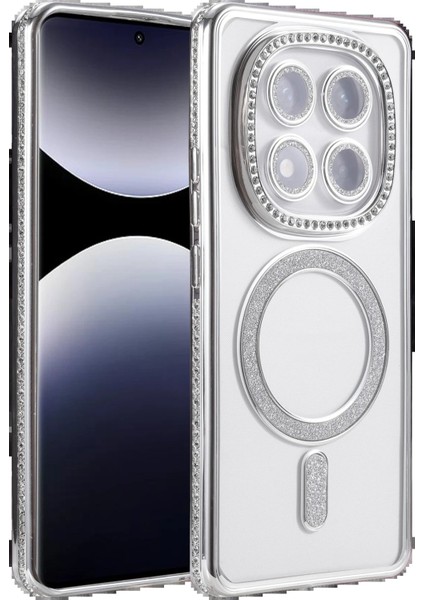 Xiaomi Redmi Note 14 Pro 4g Joke Simli Magneticsafe Kılıf - GÜMÜŞ-(5796) - MCT4664-4671