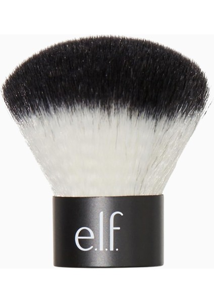 Kabuki Yüz Fırçası Kompakt Seyahat Boyu Vegan Makyaj Fırçası