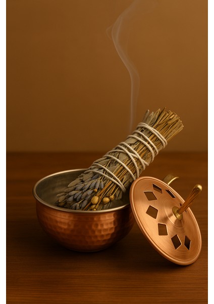 Adaçayı, Lavanta ve Üzerlik Demet Tütsü – Enerji Temizliği, Sakinlik ve Koruma modelleri