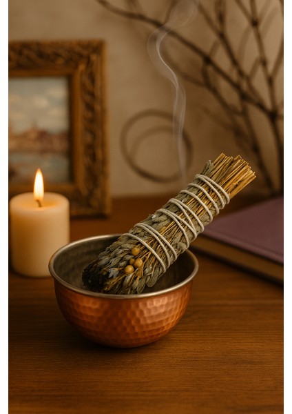 Adaçayı, Lavanta ve Üzerlik Demet Tütsü – Enerji Temizliği, Sakinlik ve Koruma indirimleri
