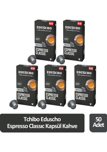 Eduscho Espresso Classic Kapsül Kahve 50 Kapsül