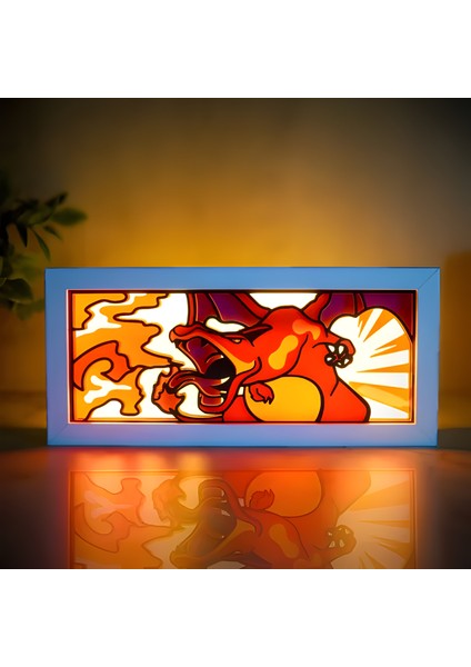 Charizard LED Işık Kutusu