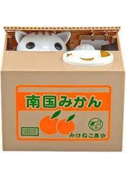 Kedi Kumbarası – Otomatik Bozuk Para Yiyen Sevimli Kedi Kumbara | Eğlenceli Para Kutusu Oyuncak indirimleri