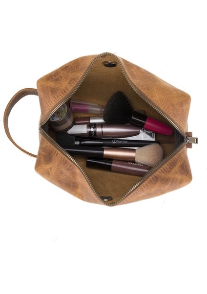 Deri Bakım ve Seyahat Çantası, x Beden, G19 Taba fırsatları