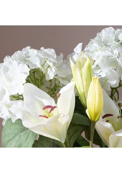 ZARİF ZAMBAK ÇİÇEĞİ BEYAZ 75CM fiyatları