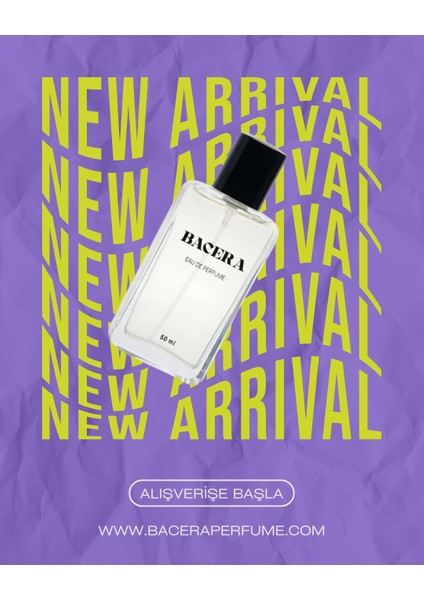 Bacera A107 Floral Kadın Parfüm 50ML Edp A127 Floral Kadın Parfüm 50ML Edp fırsatları