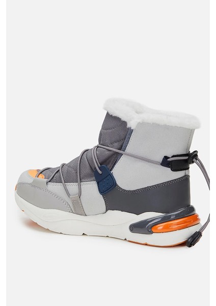 Pablo Kürklü Erkek Gri Bot modelleri