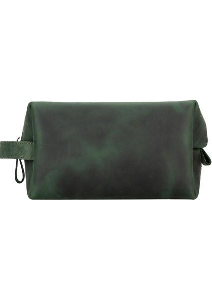 Deri Bakım ve Seyahat Çantası, L Beden, Antik Koyu Yeşil fiyatları