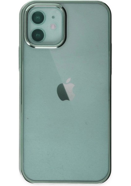 iPhone 12 Kılıf Element Silikon - YEŞIL-(5796) - ?07?10E5-5G8607