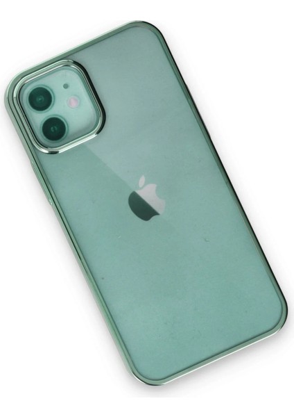 iPhone 12 Kılıf Element Silikon - YEŞIL-(5796) - ?07?10E5-5G8607 modelleri