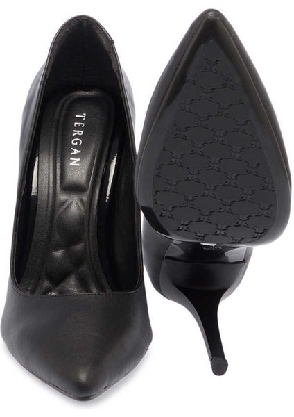 Siyah Vegan Kadın Stiletto - K24I1AY67462-O3C