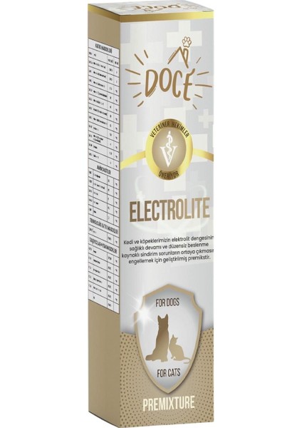 Kedi Köpek Electrolıte (Dıar) Ishal 50ML