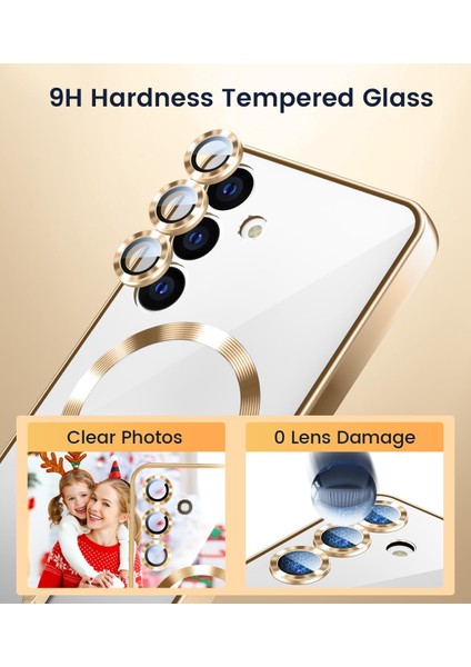 Samsung Galaxy A36 Uyumlu Magsafe Özellikli Kamera Korumalı Şeffaf Kılıf indirimleri