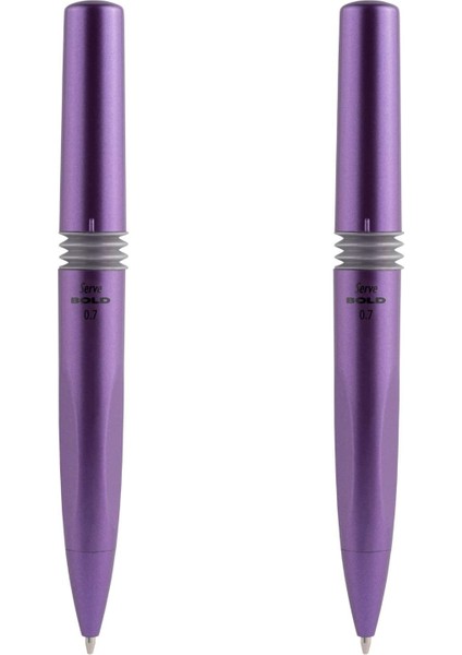 Mekanık Kursun 07MM Metalık Mor 2lı Set