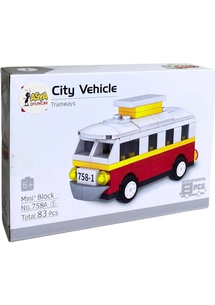 Asya C7770-758A Dıplay Kt. Brıcks Tramvay