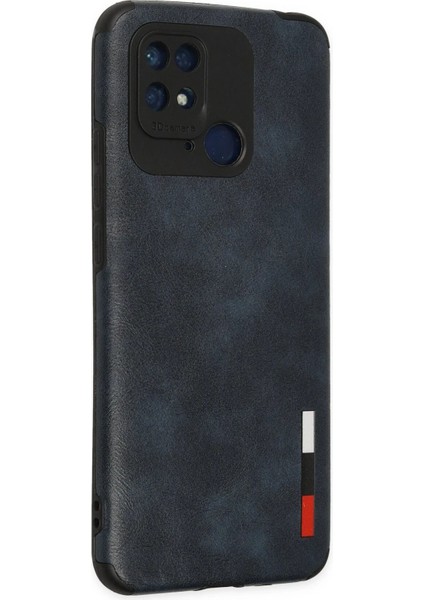 Xiaomi Redmi 10C Kılıf Loop Deri Silikon - LACIVERT-(5796) - ?50?70E8-5G6350 modelleri