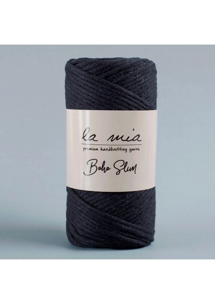 La Mia Boho Slim Siyah El Örgü Ipi -L006 - 34203