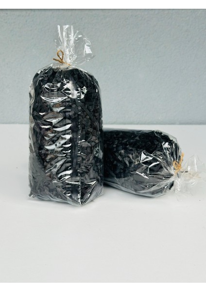 Siyah Kırpık Kağıt 1 kg | Z Zigzag Kutu Dolgu ve Süsleme Kağıdı | Hediye Kutusu Için indirimleri