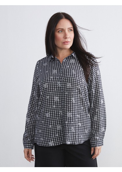 Yeni Sezon Ekose Kadın Gömlek