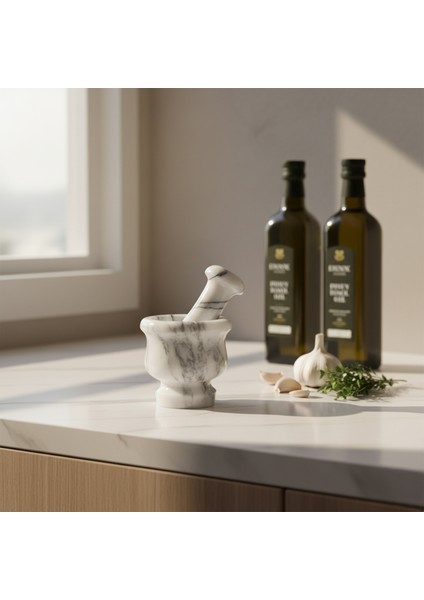 Mermer Havan ve Tokmak Seti – El Yapımı Doğal Taş Mutfak ve Dekoratif Ürün modelleri