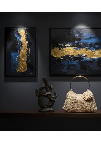 Şık Pullu Model Makrome Tığ Işi El Örgüsü Çanta