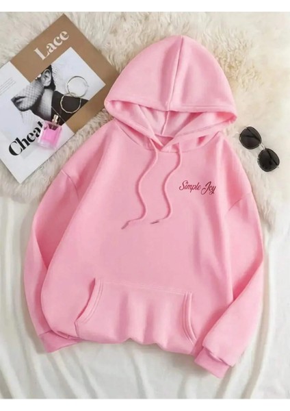 Kadın Baskılı Sweatshırt 3iplik Oversize modelleri