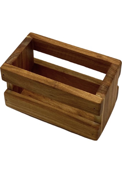 Ahşap Doğal 2li Yağdanlık ve Sosluk Ahşap Cam Set Takımı(Set)(Kiraz)(Kısa Başlık)