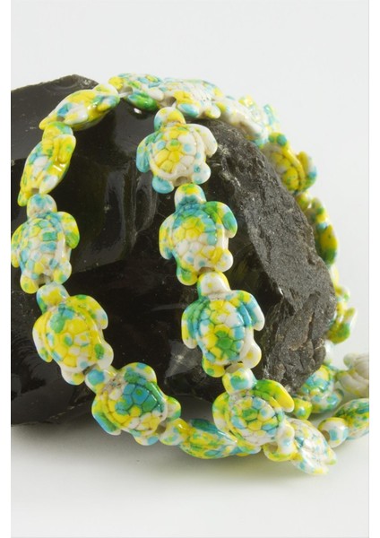 1,8 mm Kaplumbağa Turkuaz Taşı