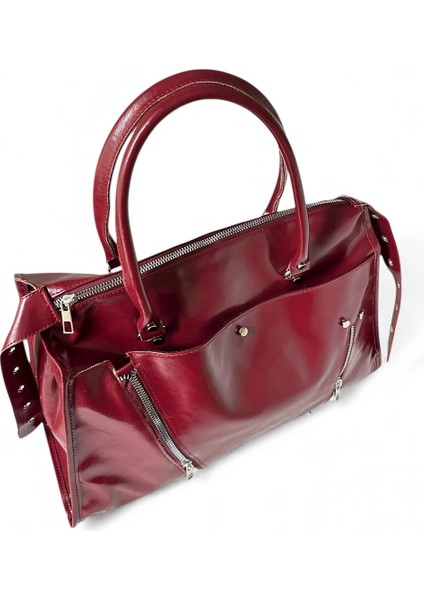 Fermuar ve Kemer Detaylı Omuz Çantası Stella modelleri