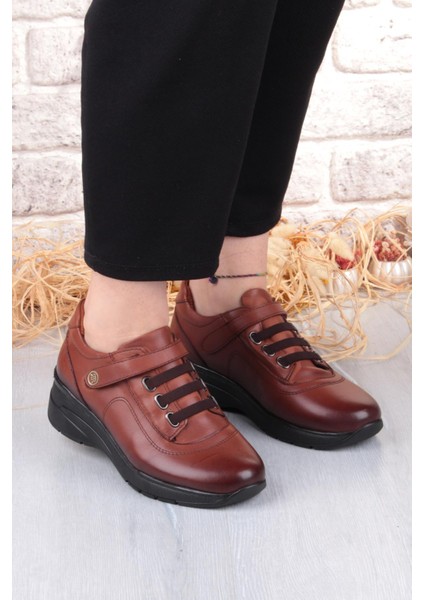 7313 Rahat Esnek Kaymaz Taban Hakiki Deri Kadın Ayakkabı fırsatları