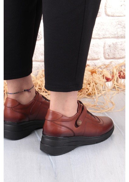 7313 Rahat Esnek Kaymaz Taban Hakiki Deri Kadın Ayakkabı indirimleri