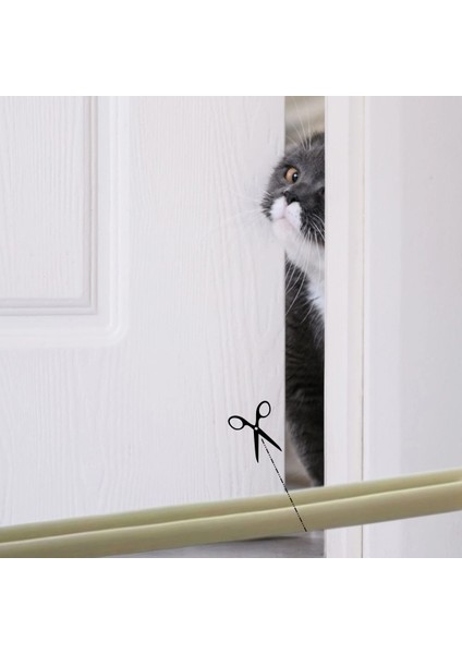 4 Adet Kapı Toz Rüzgar Önleyici Isı Yalıtımı Sağlayan Sızdırmaz Strafor (5047) modelleri