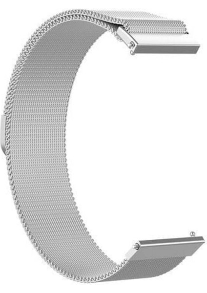 Huawei Watch Gt5 Gt4 Gt3 Gt2 GT2E/GT5 Pro Gt3 Pro Gt2 Pro (46MM) Uyumlu Metal Hasır Mıknatıslı Kordon A+Kalite Milano 22MM Android Kayış