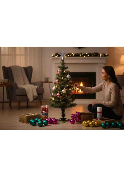 Yılbaşı Kople Set 90 cm 76 dal ağaç VE artılar modelleri