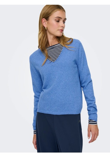 Onlloyal Ls V-Neck Pullo Knt Noos fırsatları