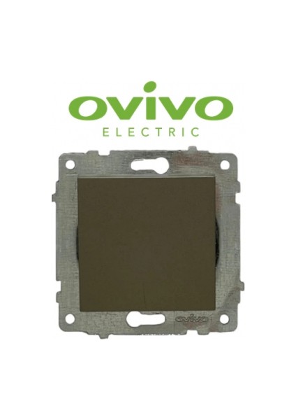 Antrasit Tekli Anahtar Çerçevesiz Grano - Priz ve Anahtar Için Uyumlu Çerçeve