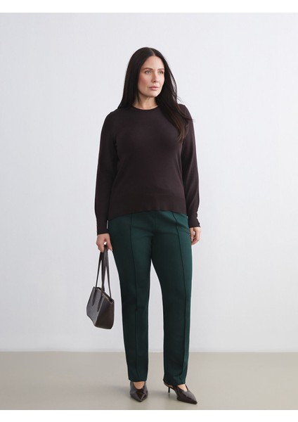 Yeni Sezon Bisiklet Yaka Kadın Triko Kazak fiyatları