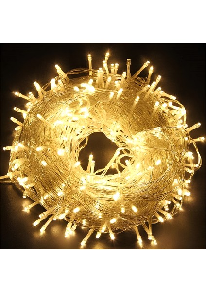 3m 20 LED Gün Işığı 2 Kademeli Şeffaf Kablo