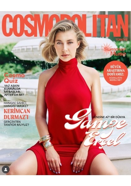 Cosmopolitan Eylül 2025 İki kapak olarak yayınlan bu sayıda kapak tercih edebilirsiniz fiyatları